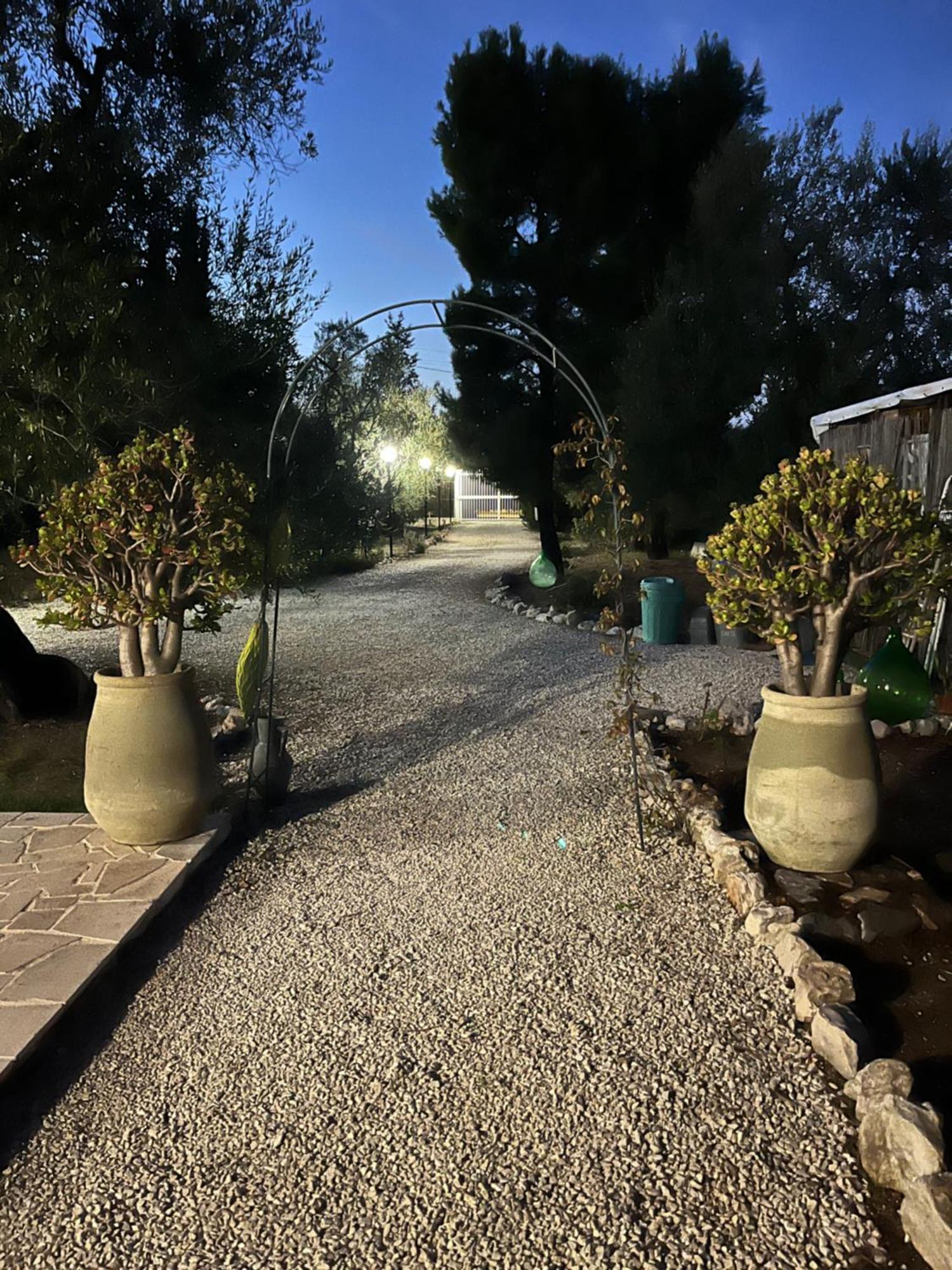 B&B Villa Mediterranee Con Parking Space Trani Kültér fotó